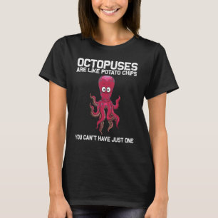 Coole Octopus für Männer Meeresbiologie T-Shirt
