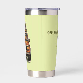 Coole Off-Road-Capybara-Camping-Anpassung  Thermobecher