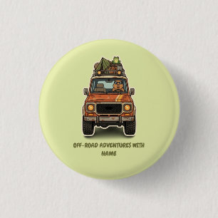 Coole Offroad-Capybara-Camping-Anpassung Button