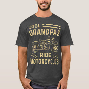 Coole Omas fahren Motorräder Lustiger Großvater T-Shirt