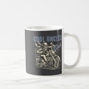 Coole Onkel Club Biker-Onkel Retro-Onkel Reitend M Kaffeetasse