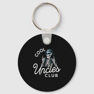 Coole Onkel Club Shirt Lustiges Skelett Männer Onk Schlüsselanhänger