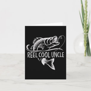 Coole Onkel Fischen Geschenke Onkel Vater's Day Karte
