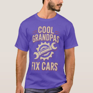 Coole Opas für Autos Lustiger Automechaniker-Freun T-Shirt