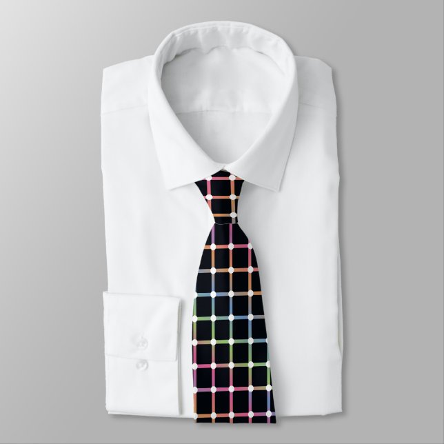 Coole optische Täuschung Krawatte (Gebunden)
