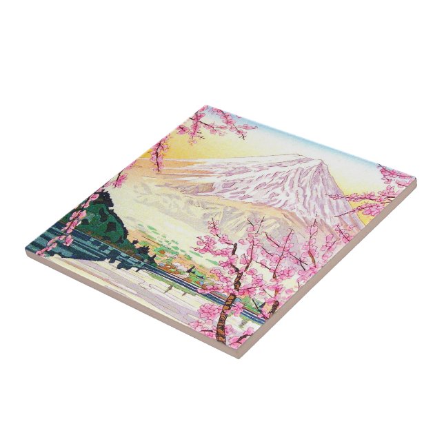Coole orientalische Japaner Fliese (Seite)