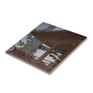 Coole orientalische Japaner Fliese