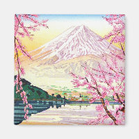 Coole orientalische japanische Fuji Frühlingskirsc