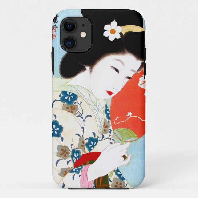 Coole orientalische japanische klassische Case-Mate iPhone hülle (Rückseite)