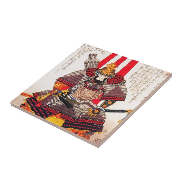 Coole orientalische japanische klassische fliese (Seite)