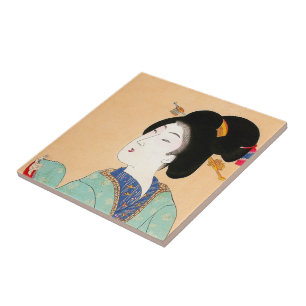 Coole orientalische japanische klassische fliese