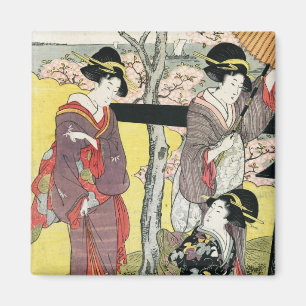 Coole orientalische japanische klassische Giga Dam Magnet