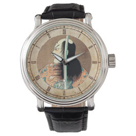 Coole orientalische japanische Natsumatsuri Dansch Armbanduhr