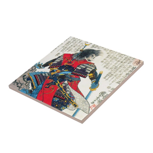 Coole orientalische klassische japanische fliese (Seite)