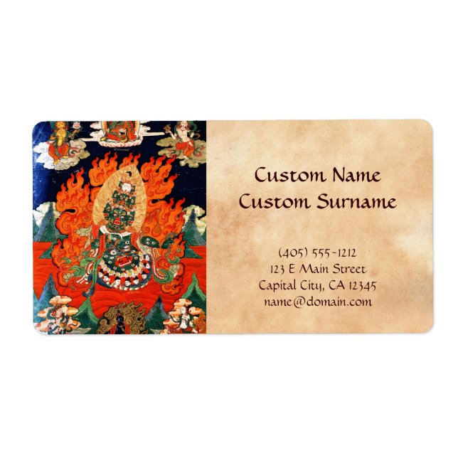 Coole orientalische Tätowierkunst (Vorne)