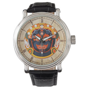 Coole orientalische tibetanische thangka armbanduhr