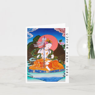 Coole orientalische tibetanische thangka mandarava karte