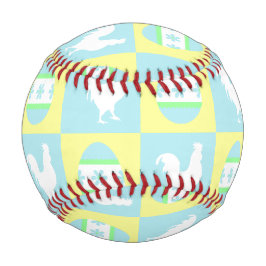 Coole Osterprüfbrett Muster-RasterEggen Baseball