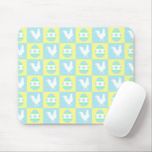 Coole Osterprüfbrett Muster-RasterEggen Mousepad