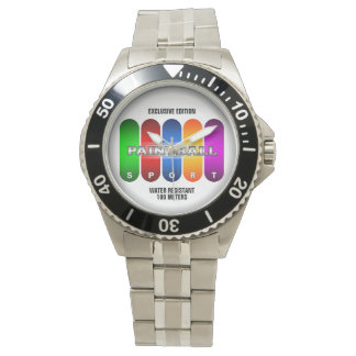 Coole Paintball-Sportuhr (mehrere Modelle) Armbanduhr
