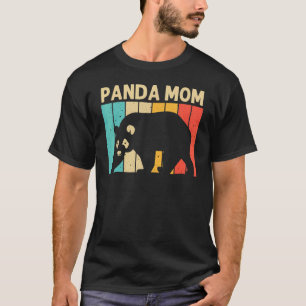 Coole Panda für Mama Mutter Panda Bären Tierzooke T-Shirt