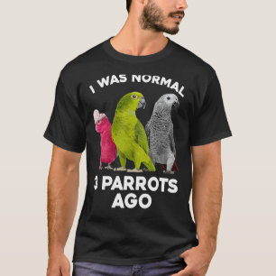 Coole Papagei-Kunst für Männer Cockatoo Cockatiel T-Shirt