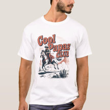 Coole Papas Club Retro Western Cowboy Papa lustig 