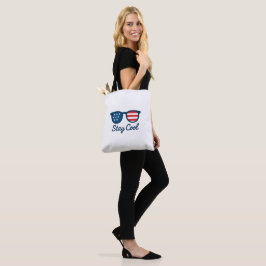 Coole Patriotische Sonnenbrille bleibe - amerikani Tasche