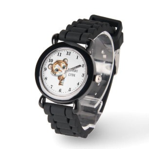 Coole Pechtiger unisex-Kinder geben den Namen Armbanduhr