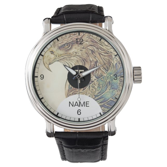 Coole Personalisierte eWatch Armbanduhr (Vorderseite)