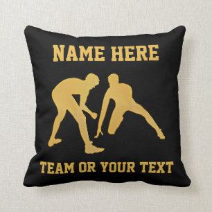 Coole personalisierte Wrestling-Team-Geschenke IHR Kissen