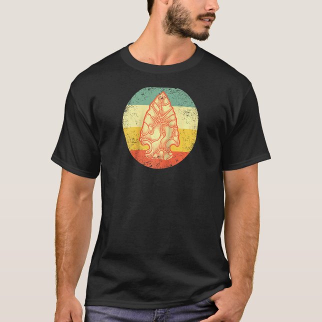 Coole Pfeilspitze für Männer Frauen Jagd Arro T-Shirt (Vorderseite)