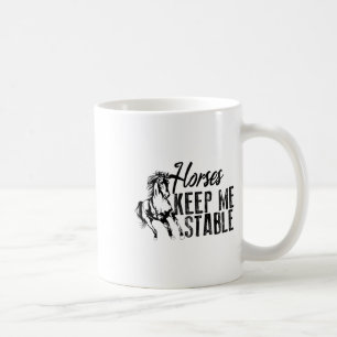 Coole Pferde Behielt Mich Stabile Ausritte Kaffeetasse
