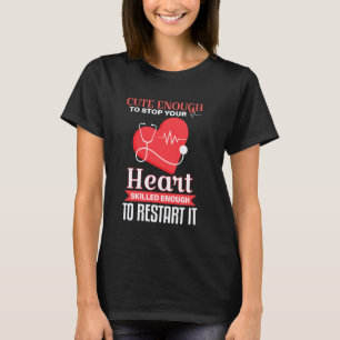 Coole Pflegekraft für Männer Frauen Medizinischer  T-Shirt