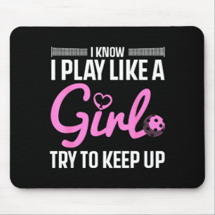 Coole Pickleball-Kunst für Frauen Mädchen-Spieler Mousepad