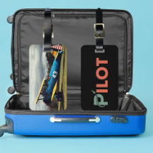 Coole Pilot-Typografie & Rakete,Spaß,Einfache Luft