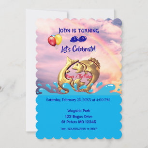 Coole Pilze Geburtstag / 19. Februar - März 20 Einladung