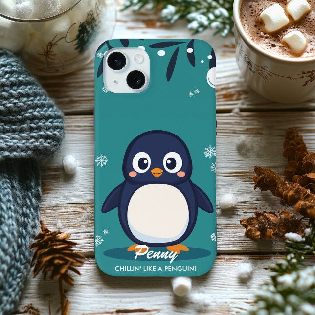 Coole Pinguin Vibes - Niedlich & gemütlich Case-Mate iPhone 14 Pro Hülle (Von Creator hochgeladen)
