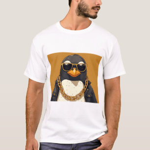 Coole Pinguine, Jacken und Sonnenbrillen mit Hinte