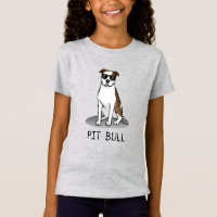 Coole Pit Bull und Sonnenbrille (lt brindle white
