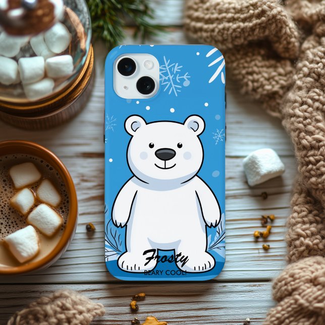 Coole Polar Bear Vibes - Gemütlicher Wintergarten Case-Mate iPhone Hülle (Von Creator hochgeladen)