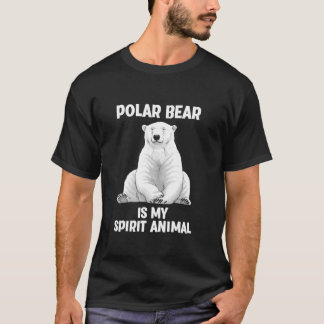 Coole Polarbärkunst für Männer Frauen Kinder Polar T-Shirt