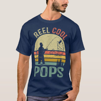Coole Pop Angeln Vater Geschenke Father's Day Fish T-Shirt