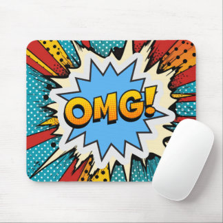 Coole Pop Kunst bunt Moderne Graffiti Mousepad