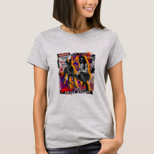 Coole Punk-Gefahr ist die Feuerfrau und die Hundef T-Shirt