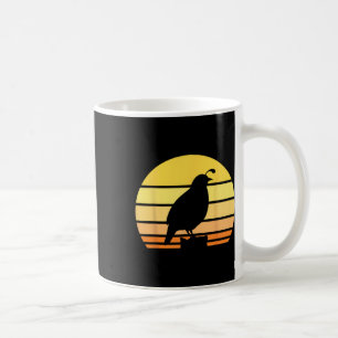 Coole Quail Art Men Bird Hunter Quail Upland Kaffeetasse
