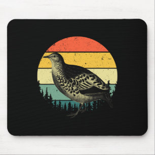 Coole Quail Art Men Bird Hunter Quail Upland Mousepad