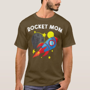 Coole Rakete für Mama-Mutterraketen Raumschiff Spa T-Shirt