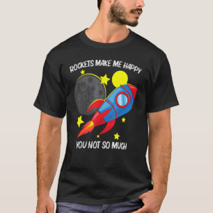 Coole Rakete für Männer Frauen Kinderraketen Raums T-Shirt