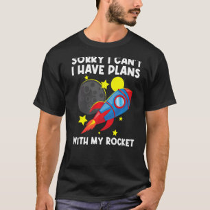 Coole Rakete für Männer Frauen Kinderraketen Raums T-Shirt